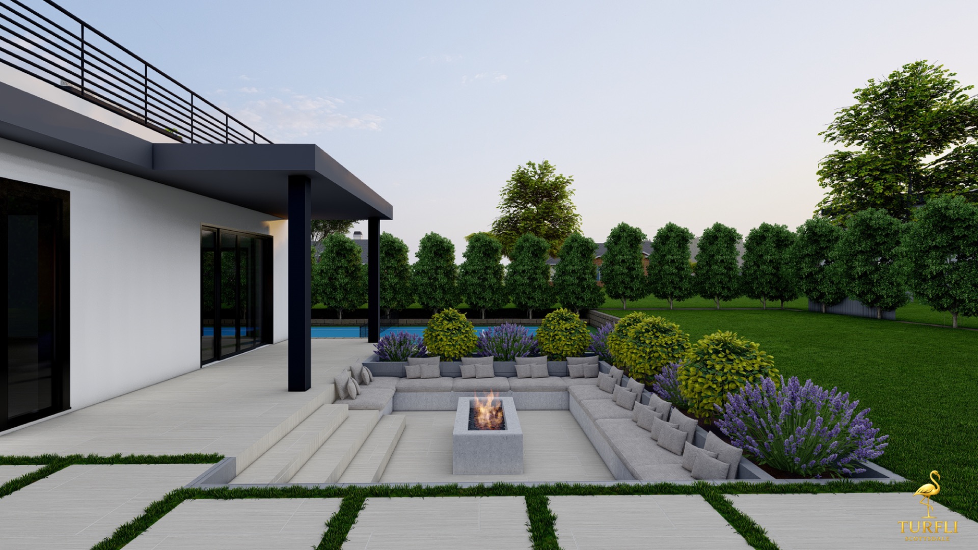 Troon North luxury backyard outdoor living