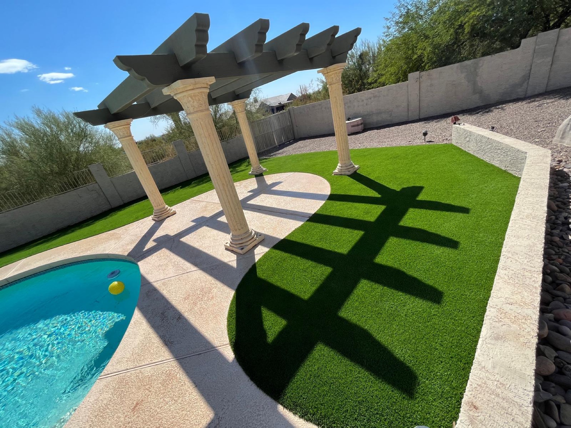 Luxury outdoor living at Desert Mountain Scottsdale by Turfli