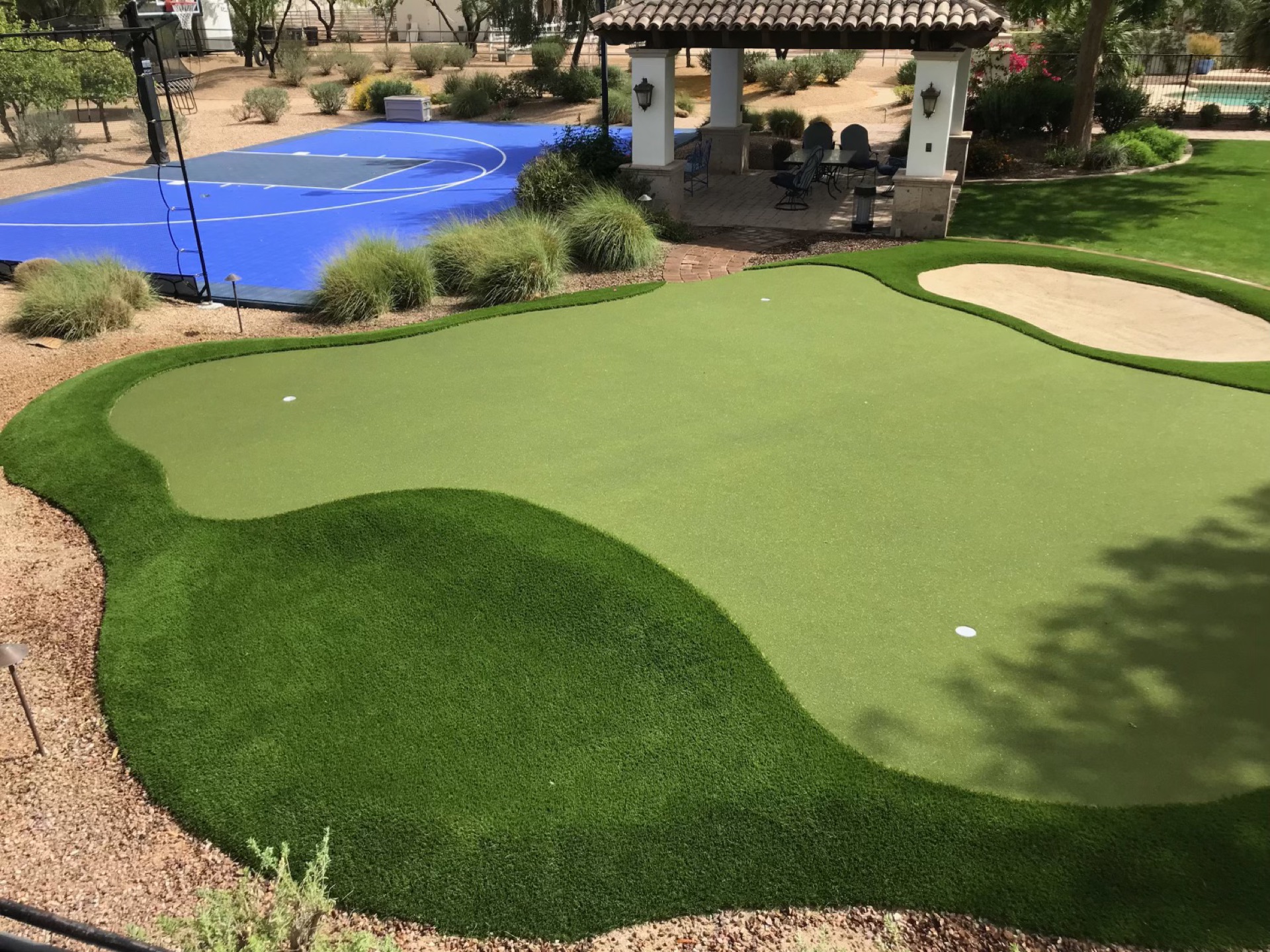 Paradise Valley estate putting green