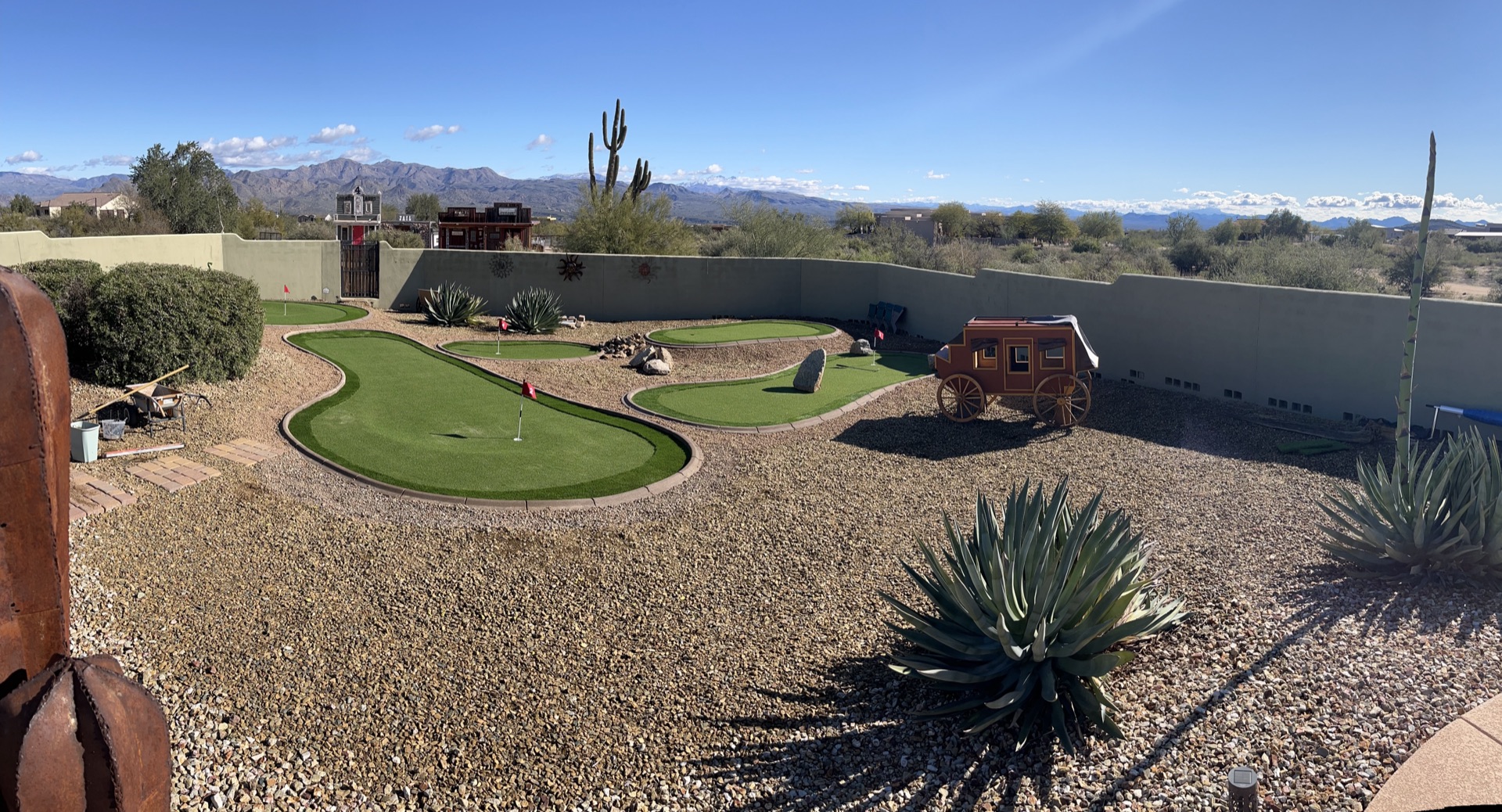Turfli putting green project — view on @turfliluxurylawns